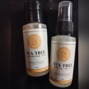 LemonGrass Tea Tree Facial Cleanser & Facial Mist New